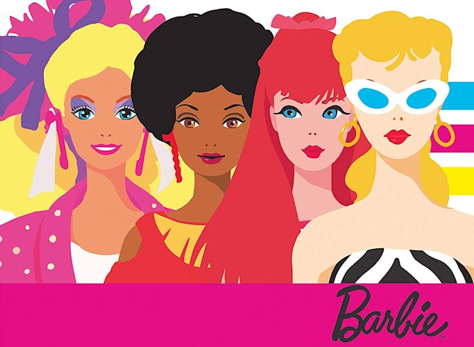 Ravensburger 500 60th Anniversary Barbie Puzzle