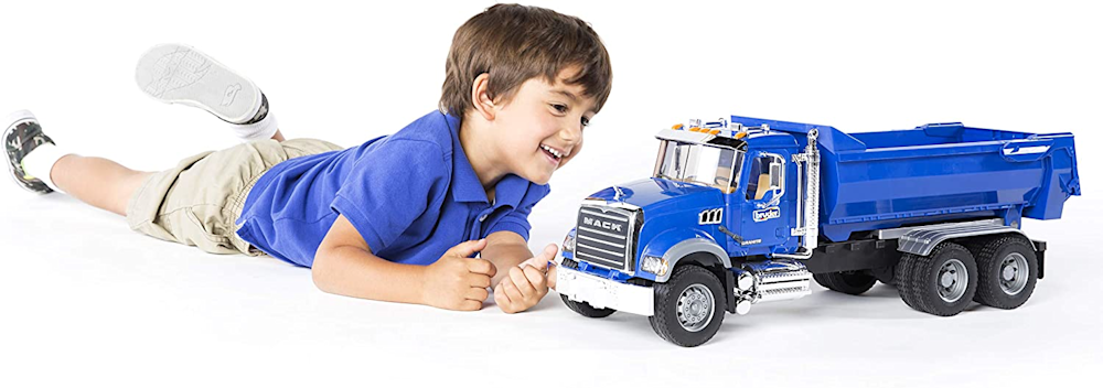 Bruder Toys MACK Granite Halfpipe Dump Truck