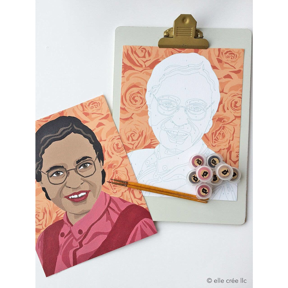 Elle Cree Rosa Parks Paint by Number