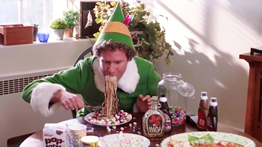 buddytheelfdessertspaghetti
