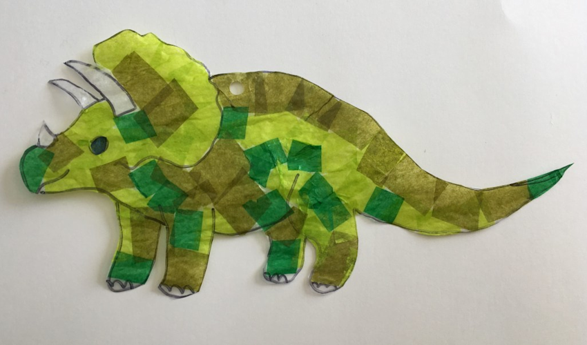 Dinosaur Suncatcher