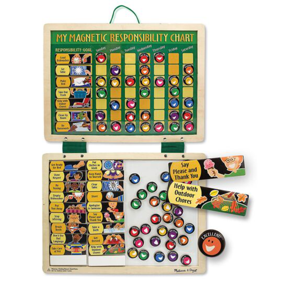 Melissa & Doug Magnetic Responsibility Chart - Chore Chart: 0