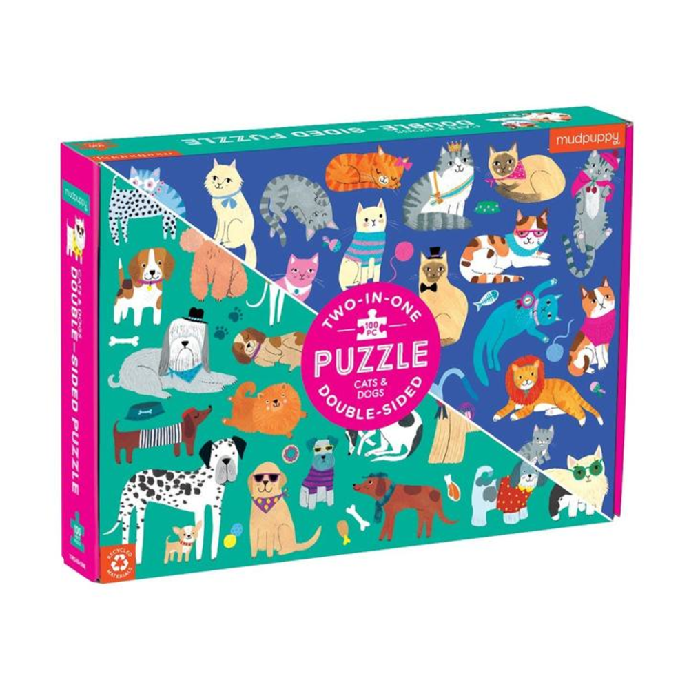 cats-dogs-100-piece-double-sided-puzzle-100-piece-double-sided-puzzles-mudpuppy-593822 720x
