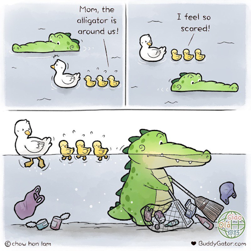 Buddy Gator Comics