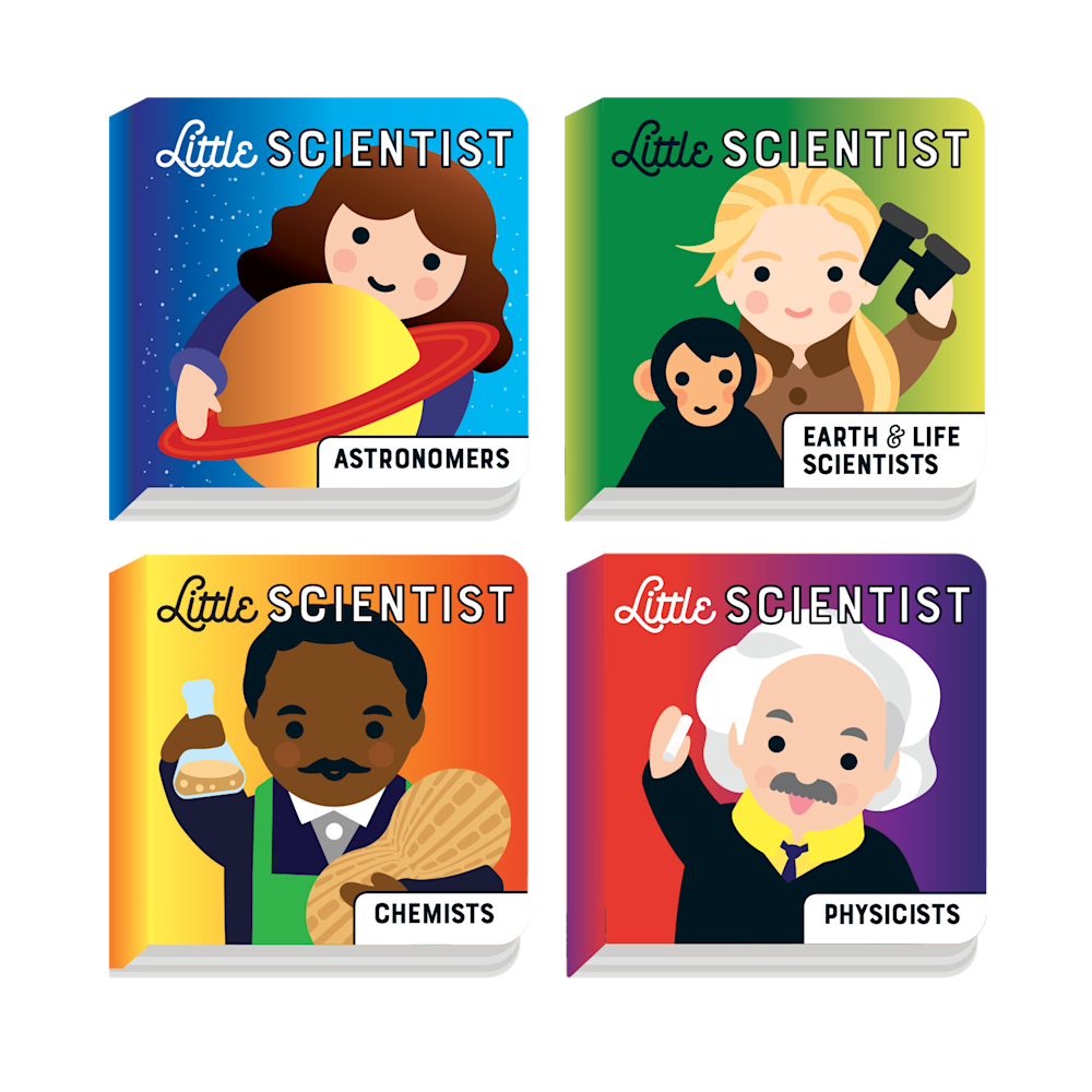 Mudpuppy Little Scientist Board Book Set 1