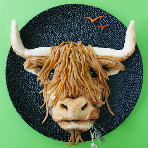 Highland Cow Noodles