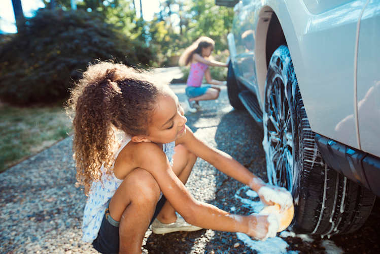 best jobs for kids car washing