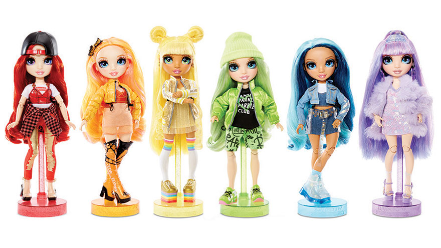 MGAE Rainbow-High-Fashion-Doll Group-Shot