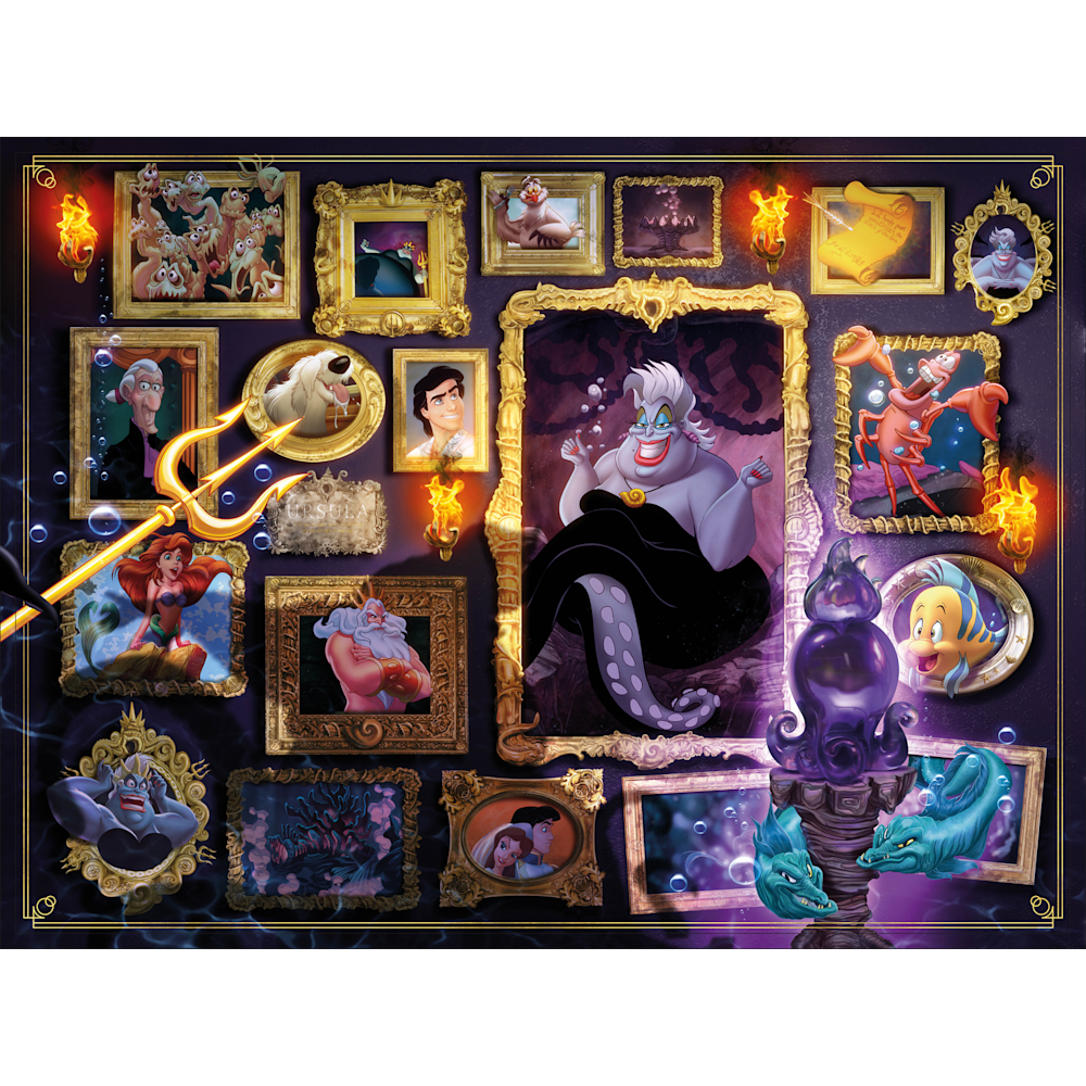 Ravensburger 1000 Villainous Ursula Puzzle: 0