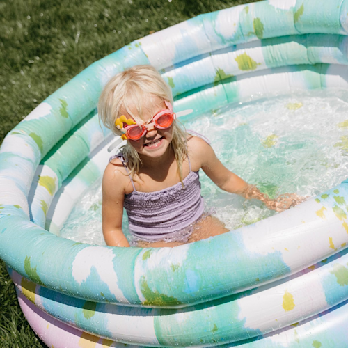 Sunnylife Tie Dye Inflatable Backyard Pool