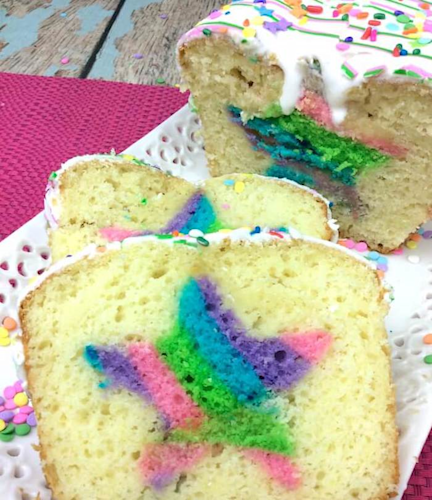 Surprise Rainbow Bread