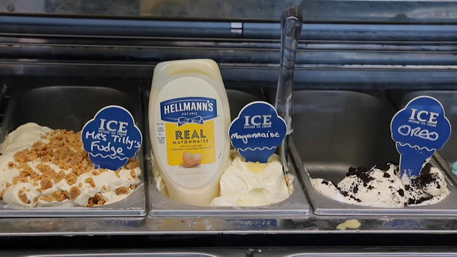 Mayonnaise Ice Cream