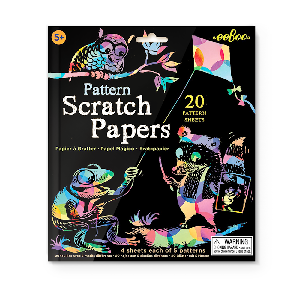 eeBoo Scratch Papers Rainbow 2