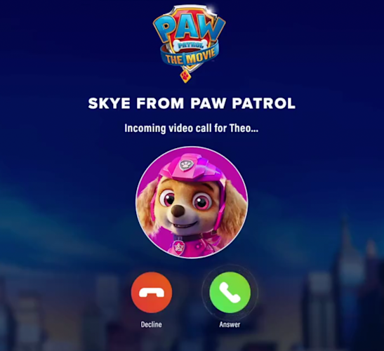 pawpatrolcall