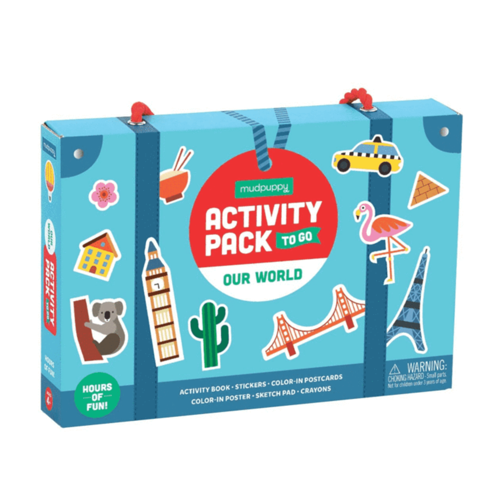 MudPuppy Our World Activity Pack To Go: 0