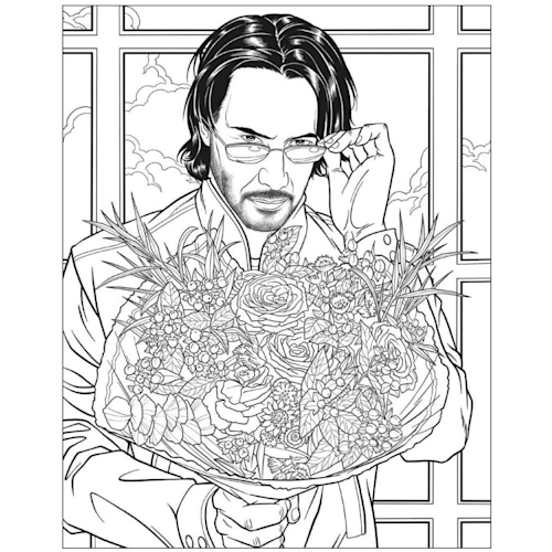 Crush and Color Keanu