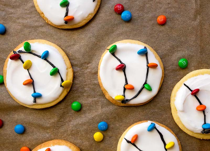 Christmas Lights Cookies