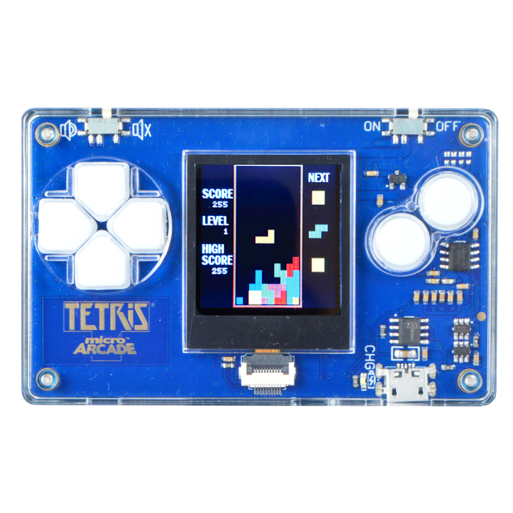 MicroArcade Tetris: 0