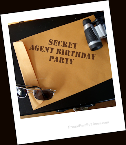Secret Agent Birthday Party