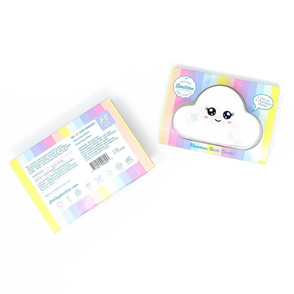Feeling Smitten Rainbow Cloud Bath Bomb: 0