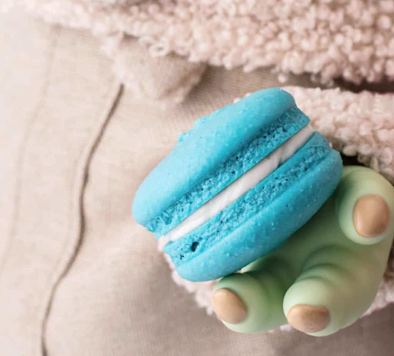 Grogu Blue Cookies