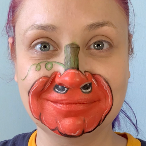 Pumpkin Chin - Close