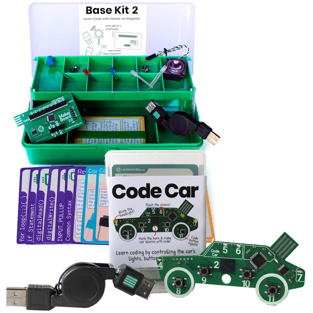 Base Coding Kit and Code Car Circuit Board: 0