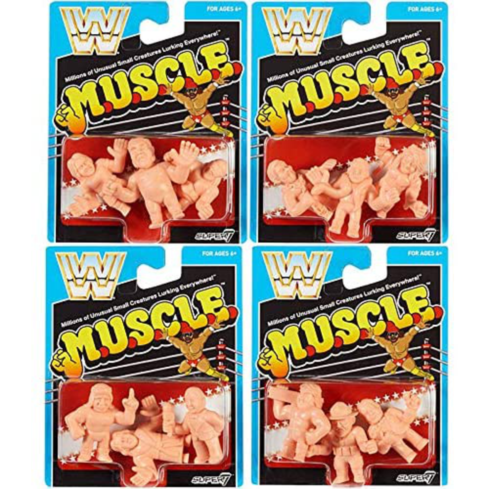 WWE M.U.S.C.L.E 12 Figure Set: 0
