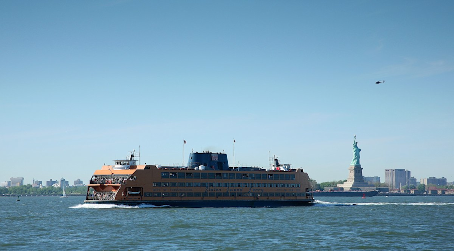 NYC Staten Island Ferry Andrew J. Barberi