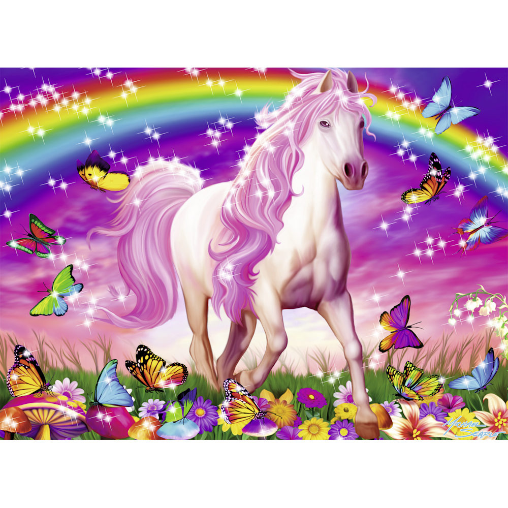 Ravensburger 100 XL Horse Dream Glitter Puzzle: 0