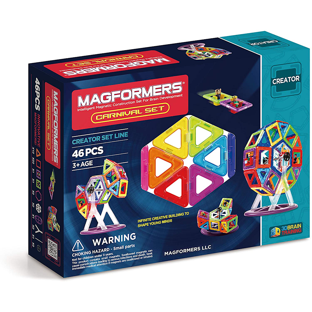 Magformers Creator Carnival Set (46-pieces) : 0