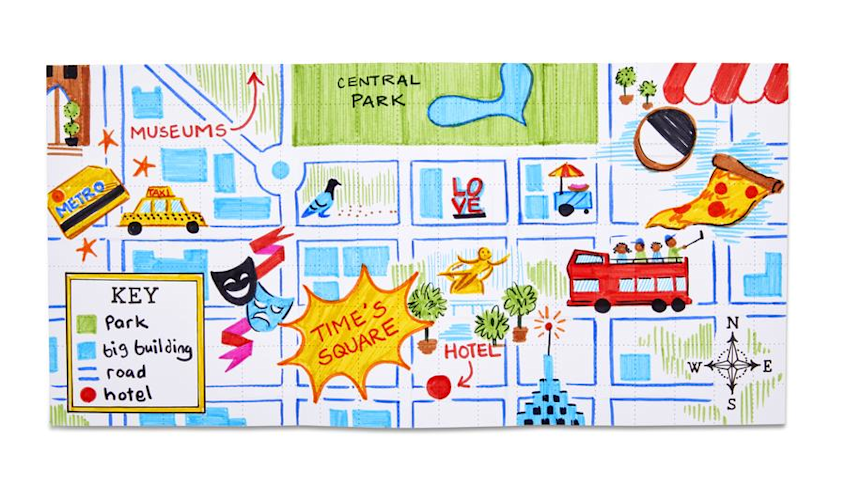 Kid Made Modern On-The-Go Vacation Journal Kit