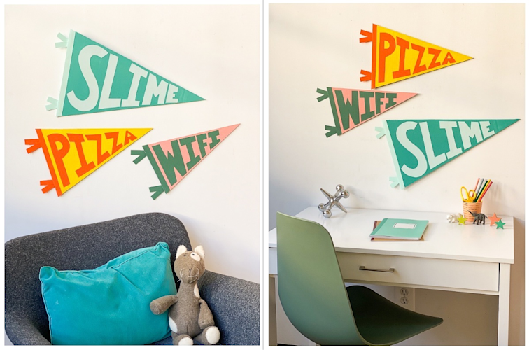 DIY Wall Pennants