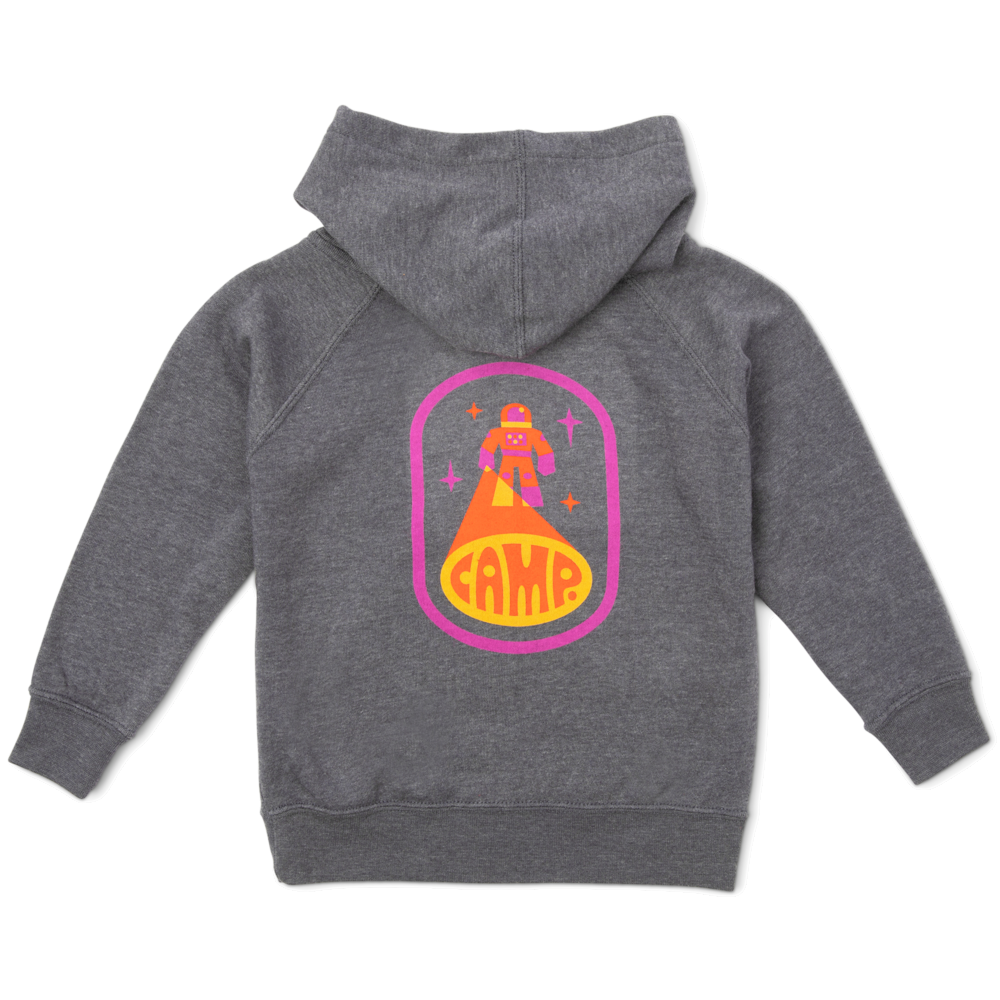 Zip Up Hoodie Back