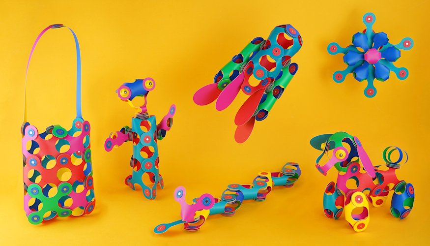 Clixo Rainbow Set