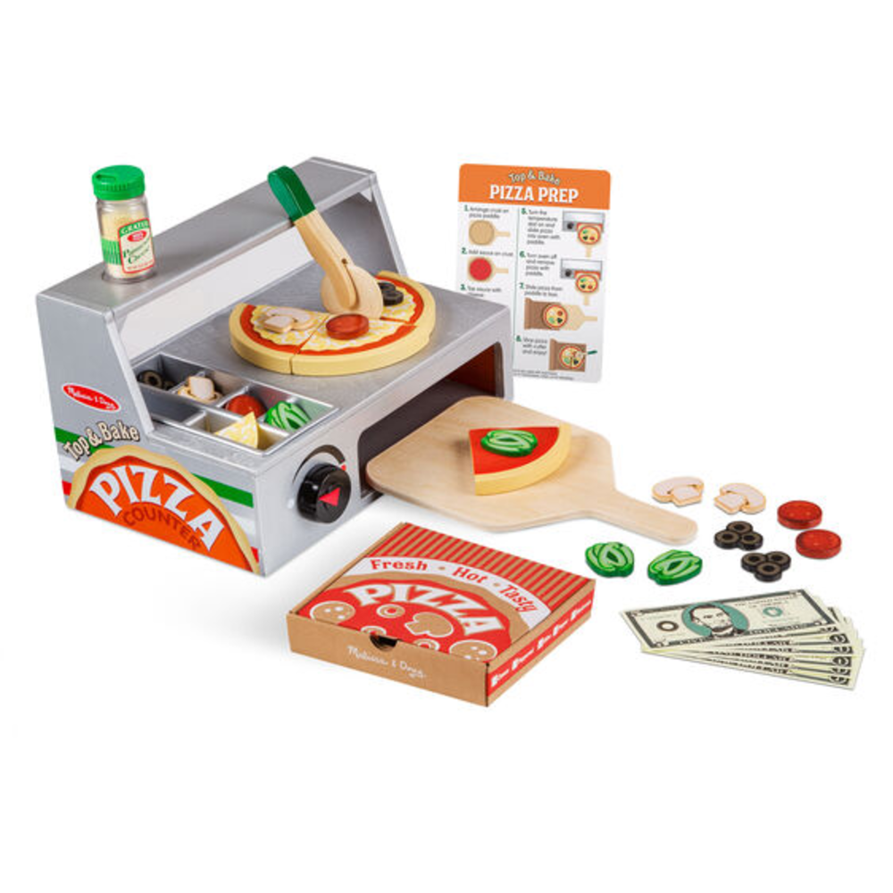 Melissa & Doug Top & Bake Pizza Counter: 0