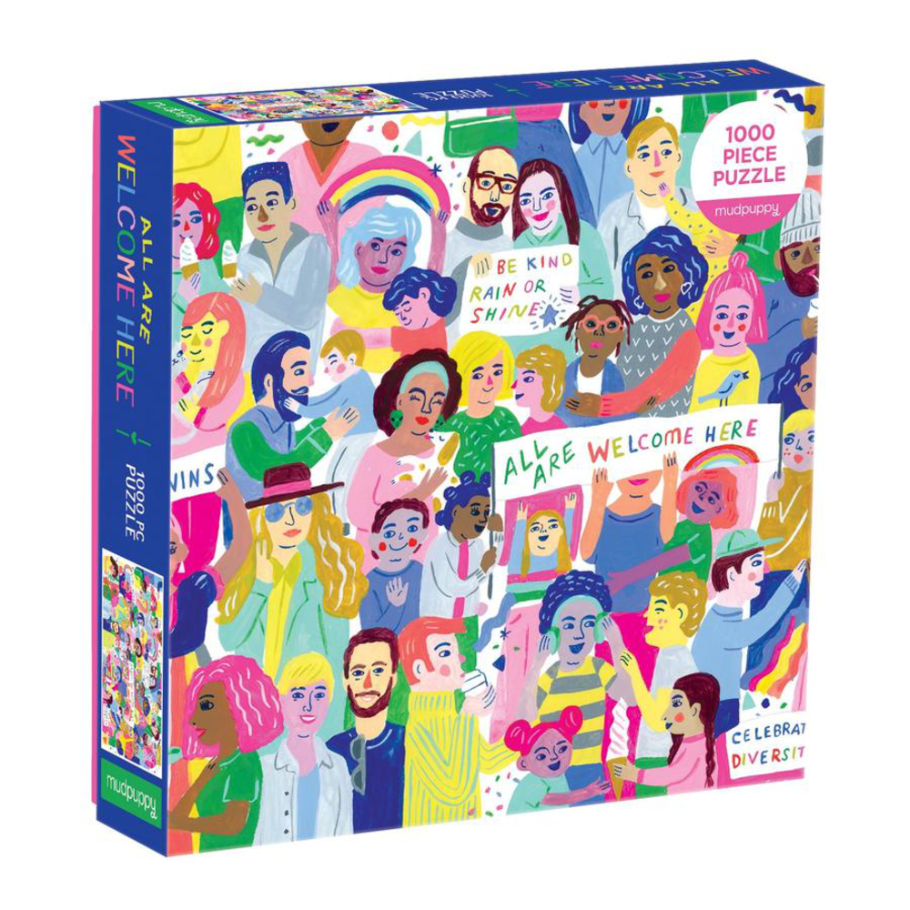 All Are Welcome Here! 1000 Piece Family Puzzle: 0