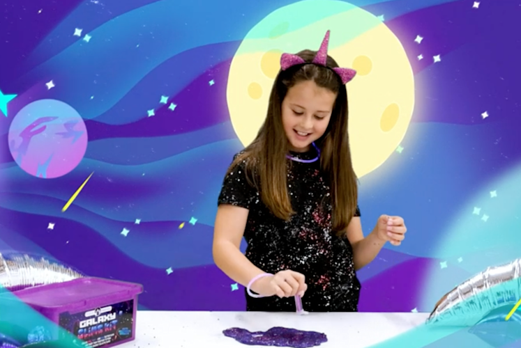 Original Stationery Galaxy Slime Kit