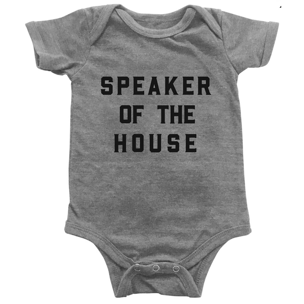Love Bubby Speaker Of The House Bodysuit: 0