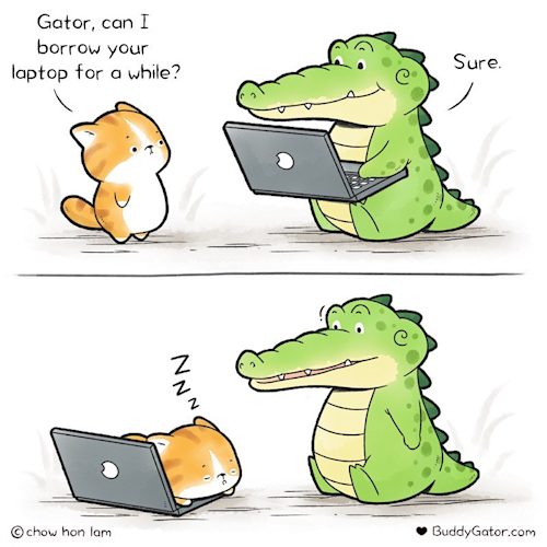 Buddy Gator Comics