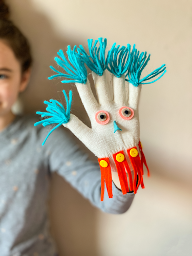 Glove monster puppet