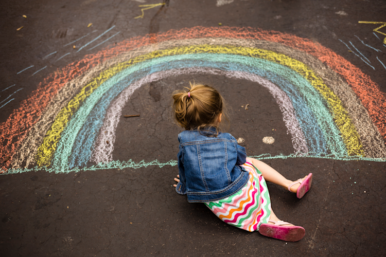 Chalk Rainbow
