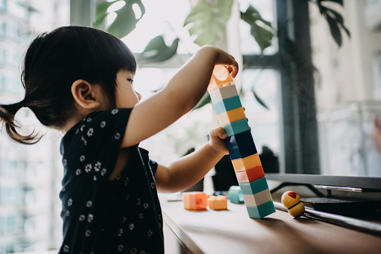 working from home with toddlers