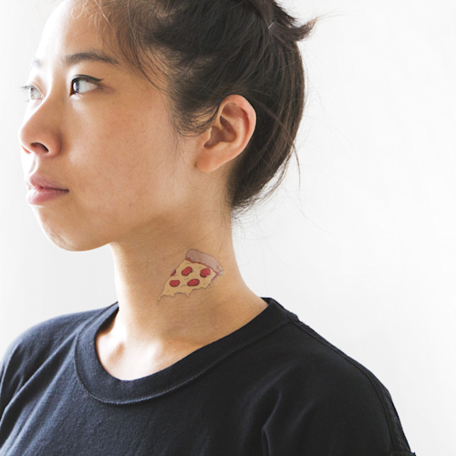 Tattly Pizza Slice Tattoo