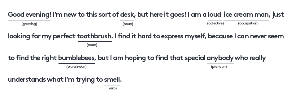 MadLibs