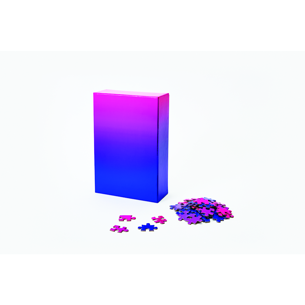 Areaware Gradient Puzzle Blue/Pink: 0