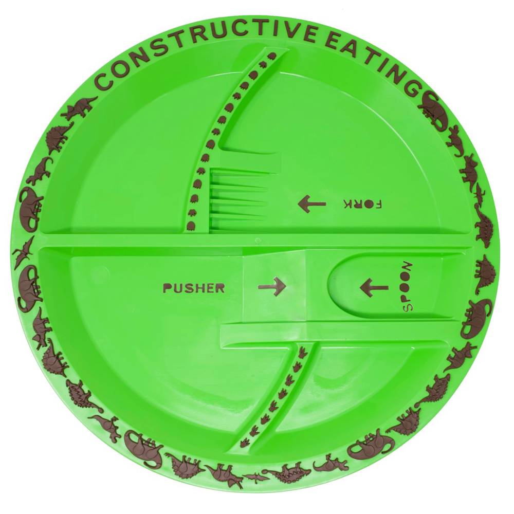 Constructive Eating Dino Plate: 0