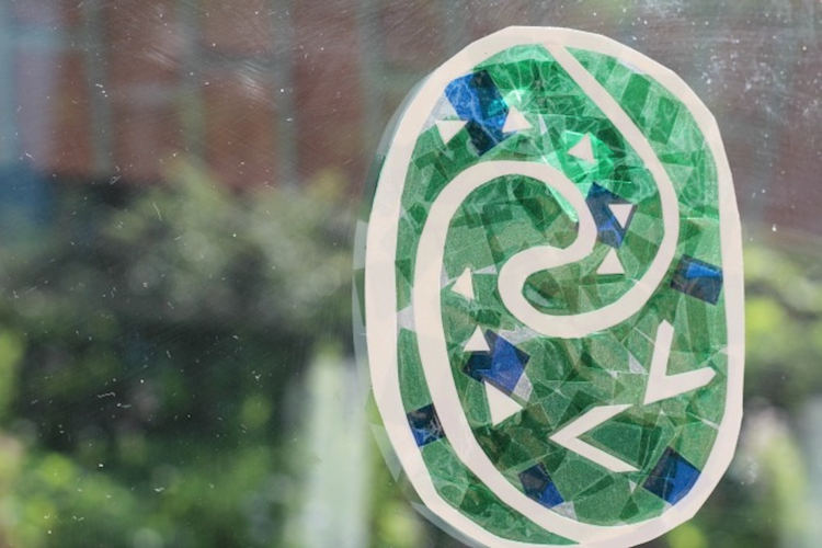 Moana’s Heart of Te Fiti Suncatcher