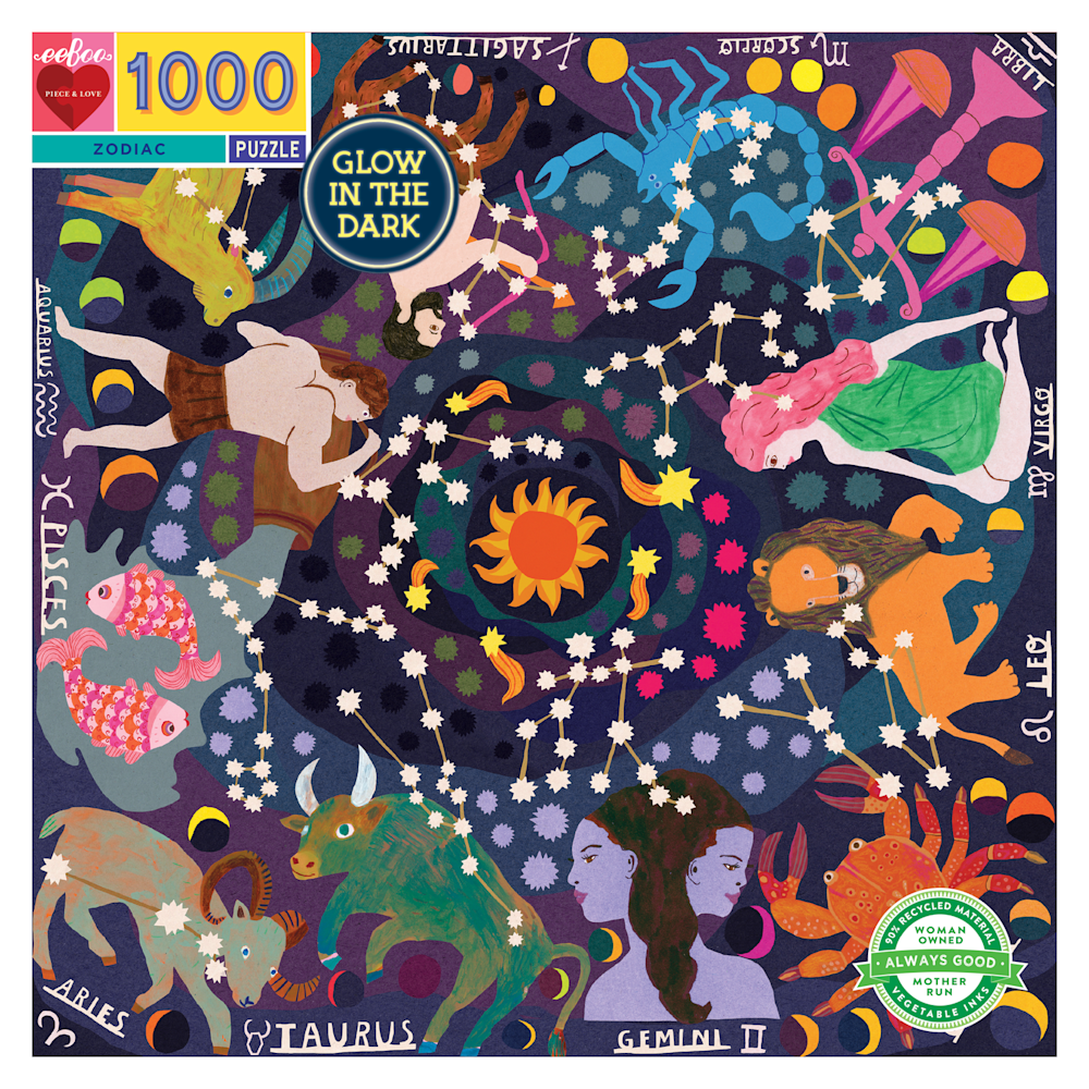 eeBoo Zodiac Glow In The Dark Puzzle: 0