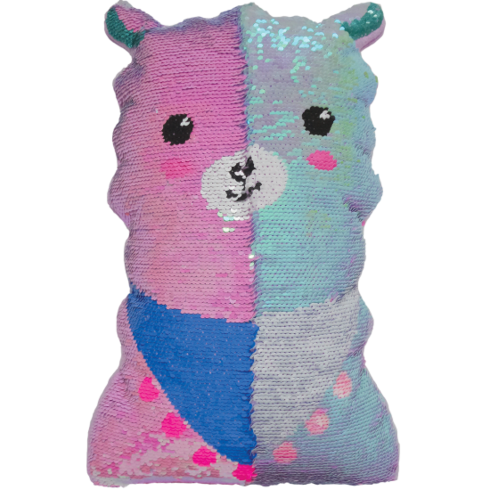 0003910 llama-reversible-sequin-pillow